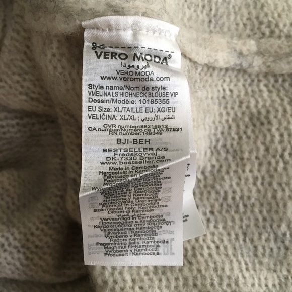 Vero Moda bell sleeve sweater XL - Picture 6 of 6